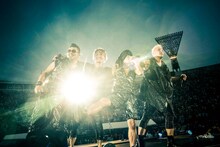 「十周年記念 横浜スタジアム伝説」が行われた2013年当時の湘南乃風のアーティスト写真。