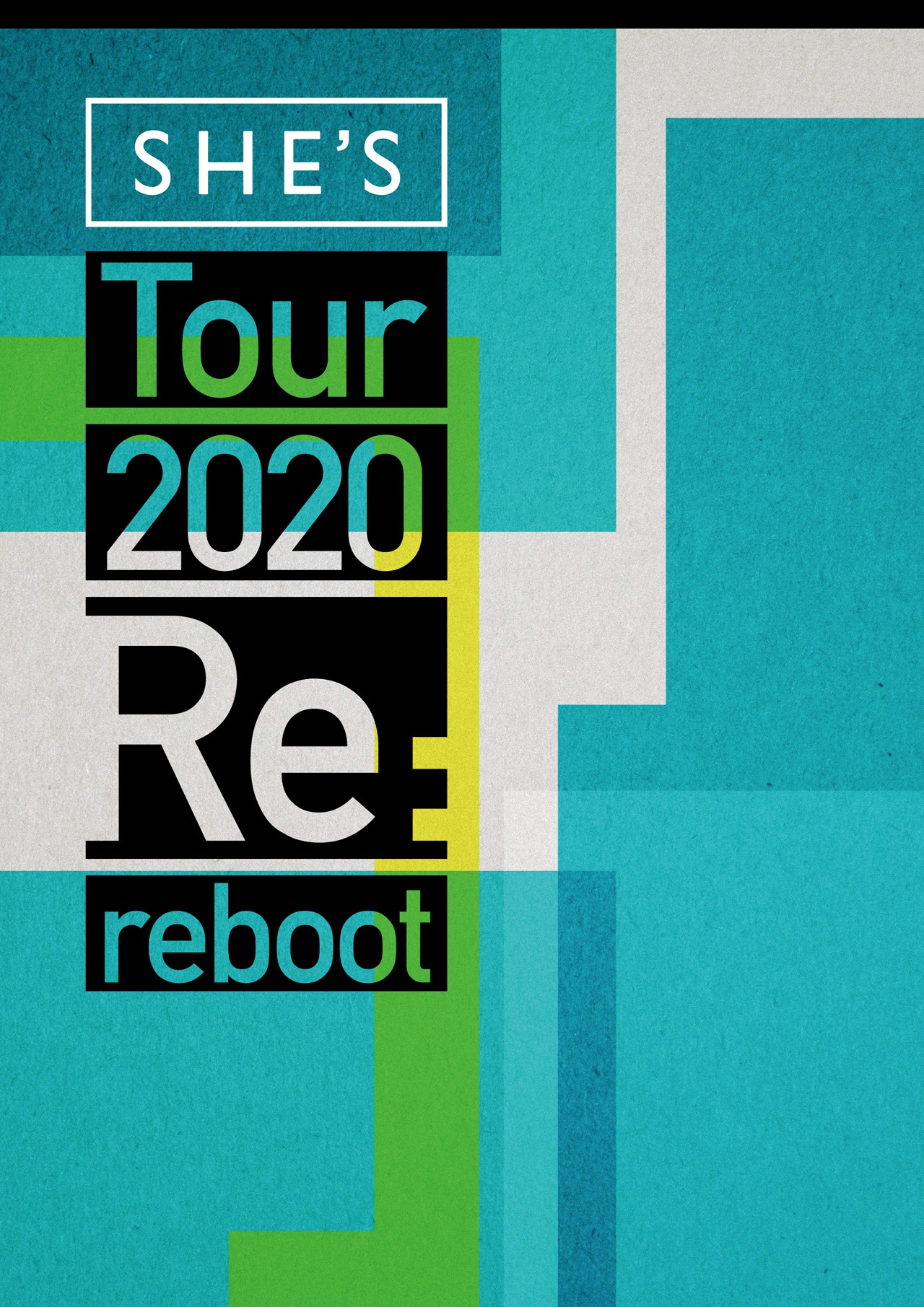 「SHE'S Tour 2020 ～Re:reboot～」ビジュアル