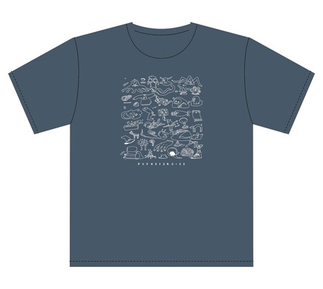 伊豆見香苗がデザインしたTシャツ。