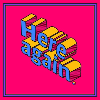 FRONTIER BACKYARD「Here again」配信ジャケット