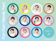 「Fun Fun! Handy Fan!」デコレーションステッカー