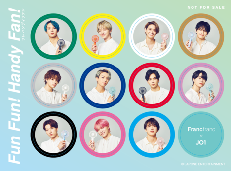 「Fun Fun! Handy Fan!」デコレーションステッカー