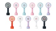 「Fun Fun! Handy Fan!」デコレーションステッカー貼り付けイメージ。