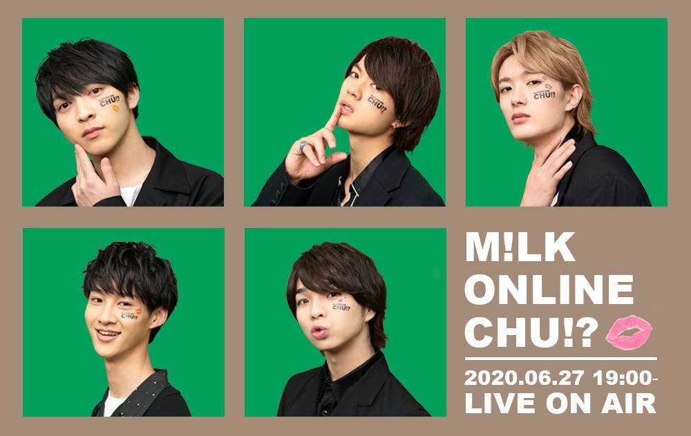 「M!LK ONLINE CHU!?」ビジュアル