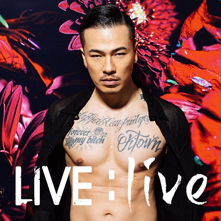 AK-69「LIVE : live」初回限定盤ジャケット