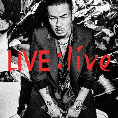 AK-69「LIVE : live」通常盤ジャケット