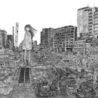 DAOKOも一目惚れ、ニューアルバムジャケに始発ちゃんのイラスト