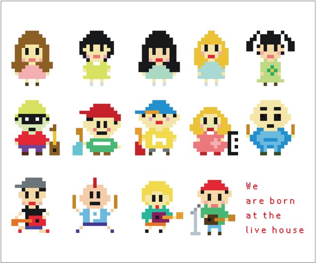 WE ARE T-shirtsのイラスト。