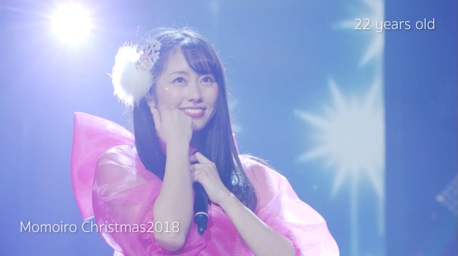 「【ももクリ10周年記念】SPECIAL MOVIE（佐々木彩夏 Birthday ver.）」のワンシーン。