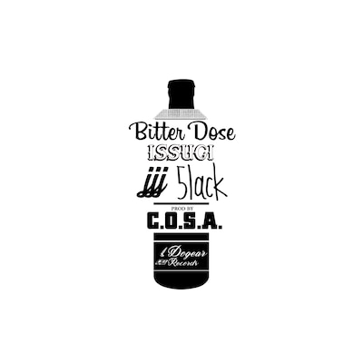 ISSUGI, JJJ & 5lack「Bitter Dose」配信ジャケット