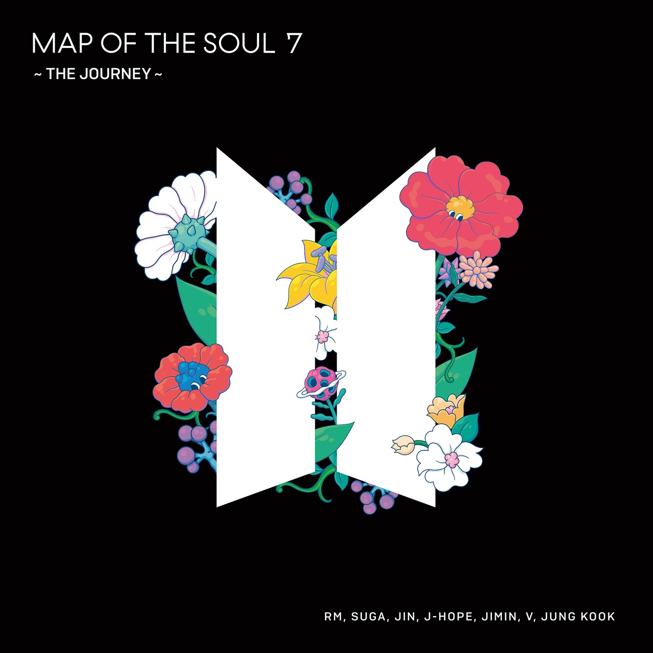 BTS「MAP OF THE SOUL：7 ～THE JOURNEY～」通常盤ジャケット