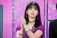 「ノギザカスキッツ」より、筒井あやめ（乃木坂46）。(c)日本テレビ