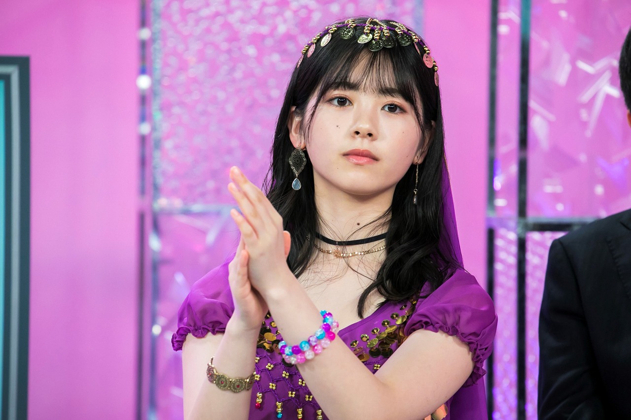 「ノギザカスキッツ」より、筒井あやめ（乃木坂46）。(c)日本テレビ