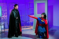 「ノギザカスキッツ」より、左から森田哲矢（さらば青春の光）、北川悠理（乃木坂46）。(c)日本テレビ