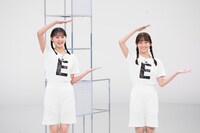 「ノギザカスキッツ」より、左から遠藤さくら、掛橋沙耶香（乃木坂46）。(c)日本テレビ