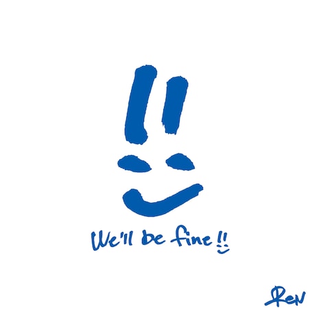 ReN「We'll be fine」配信ジャケット
