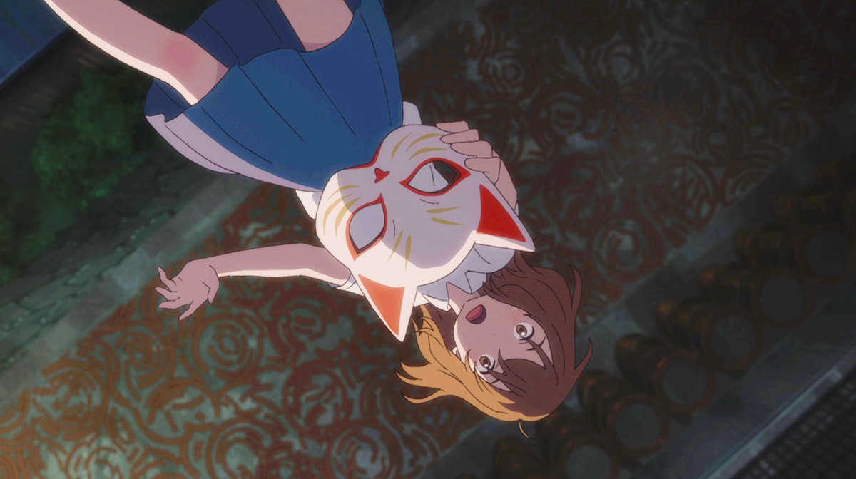映画「泣きたい私は猫をかぶる」より。(c) 2020 「泣きたい私は猫をかぶる」製作委員会