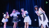 「東京女子流 * 生配信ライブ」の様子。