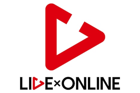 有料配信ライブ「LIVE×ONLINE」ロゴ