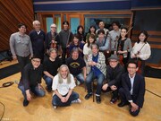 中島愛と参加ミュージシャン、スタッフ。