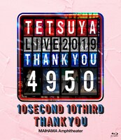 TETSUYA「TETSUYA LIVE 2019 THANK YOU 4950」Blu-rayジャケット