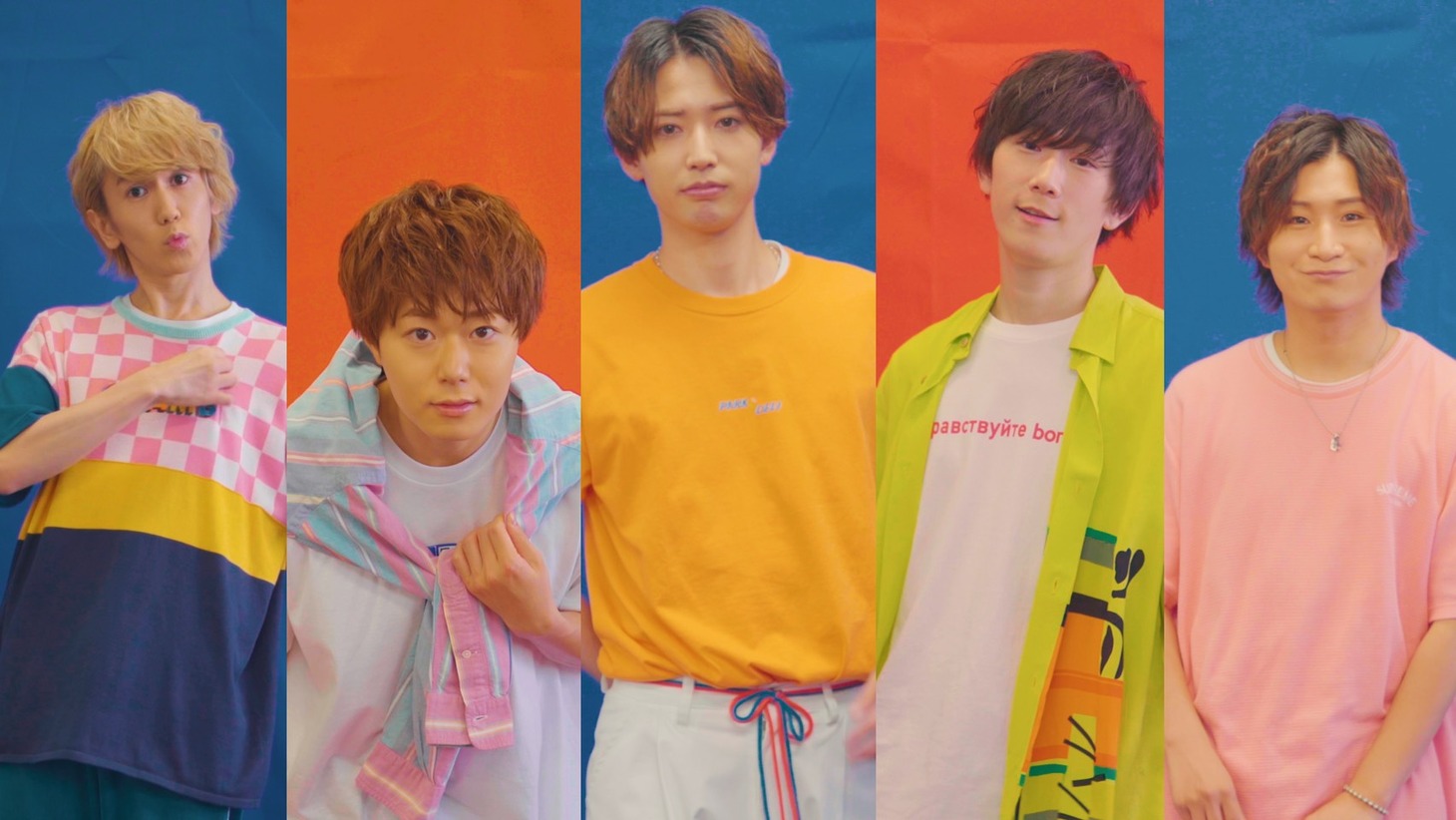 CUBERS「Yeah! 僕らは変わらない」MVのワンシーン。