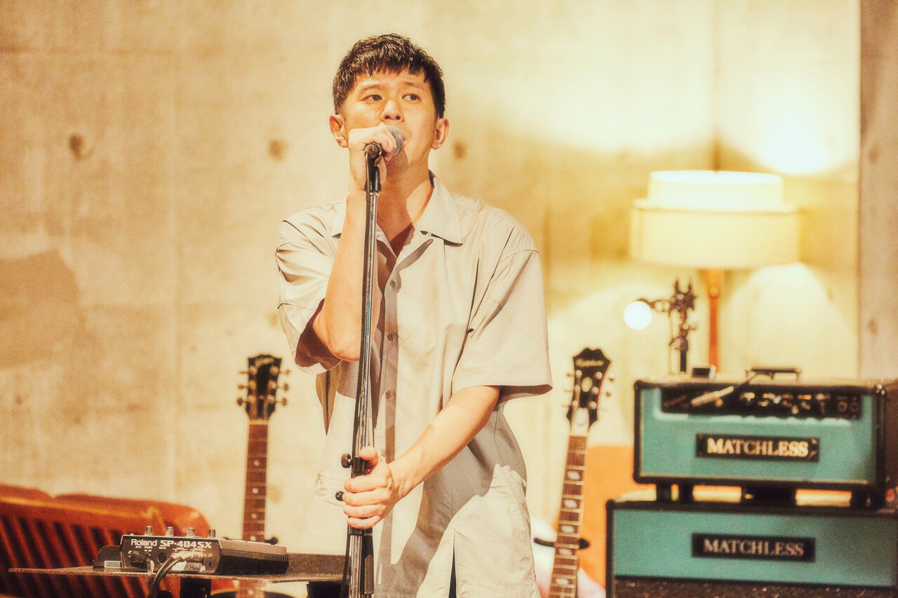Keishi Tanaka、スリーピース編成で15曲を披露「今の僕らの全力で」