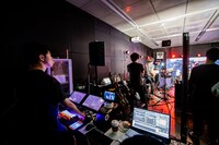 IAF ＆ DOMMUNE Presents FISHMANS AR LIVE「INVISIBILITY」リハーサルの様子。