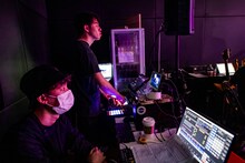 IAF ＆ DOMMUNE Presents FISHMANS AR LIVE「INVISIBILITY」リハーサルの様子。