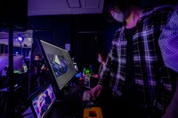 IAF ＆ DOMMUNE Presents FISHMANS AR LIVE「INVISIBILITY」の様子。