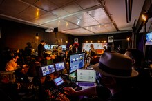 IAF ＆ DOMMUNE Presents FISHMANS AR LIVE「INVISIBILITY」の様子。