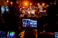 IAF ＆ DOMMUNE Presents FISHMANS AR LIVE「INVISIBILITY」の様子。