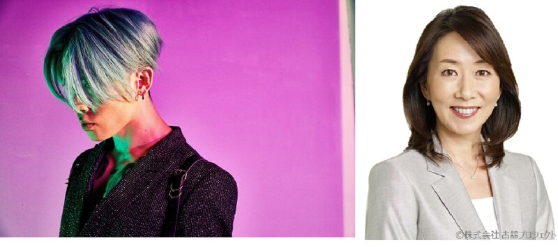 メインパーソナリティを務めるMIYAVIと長野智子。