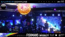 IAF ＆ DOMMUNE Presents FISHMANS AR LIVE「INVISIBILITY」のスクリーンショット。