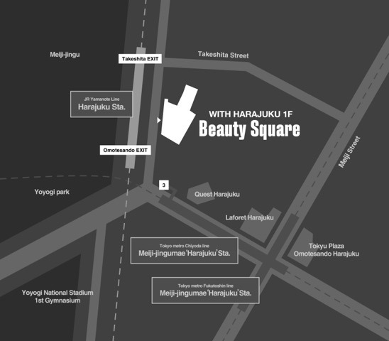 「Beauty Square」地図