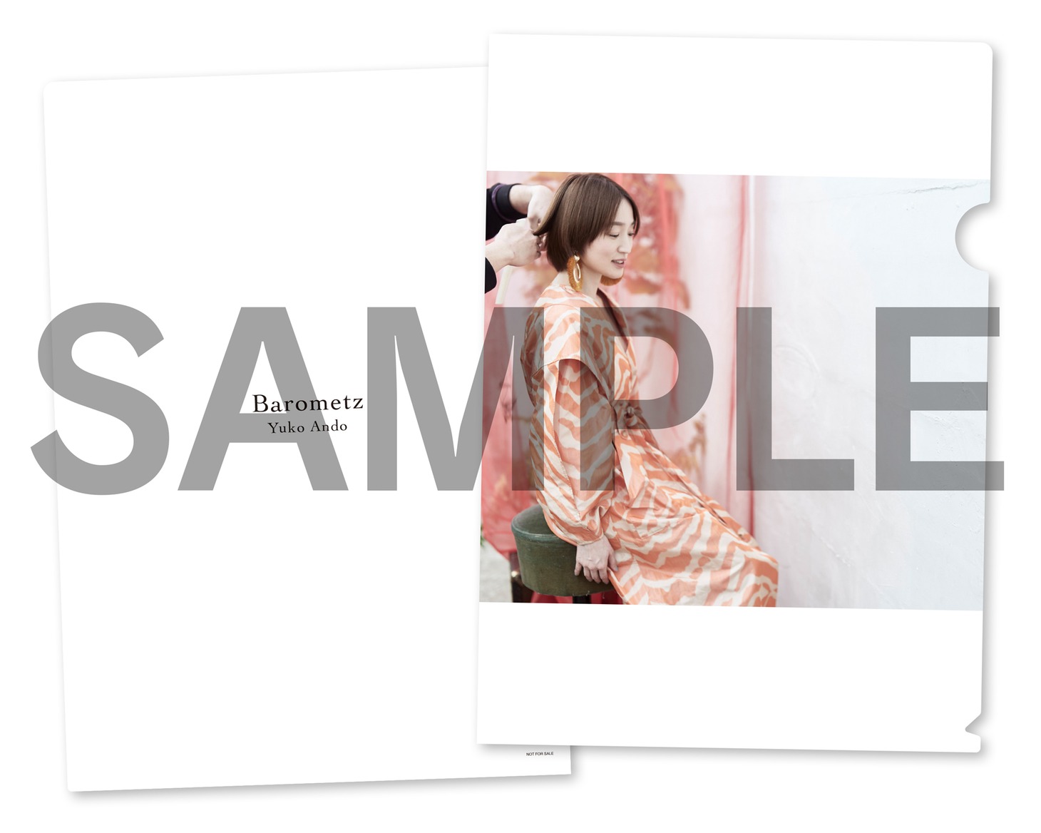 安藤裕子「Barometz」TSUTAYA購入者特典クリアファイルサンプル画像