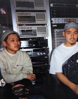 ECDとD.L。Rinky Dink Studioにて。(c)BUDDHA BRAND