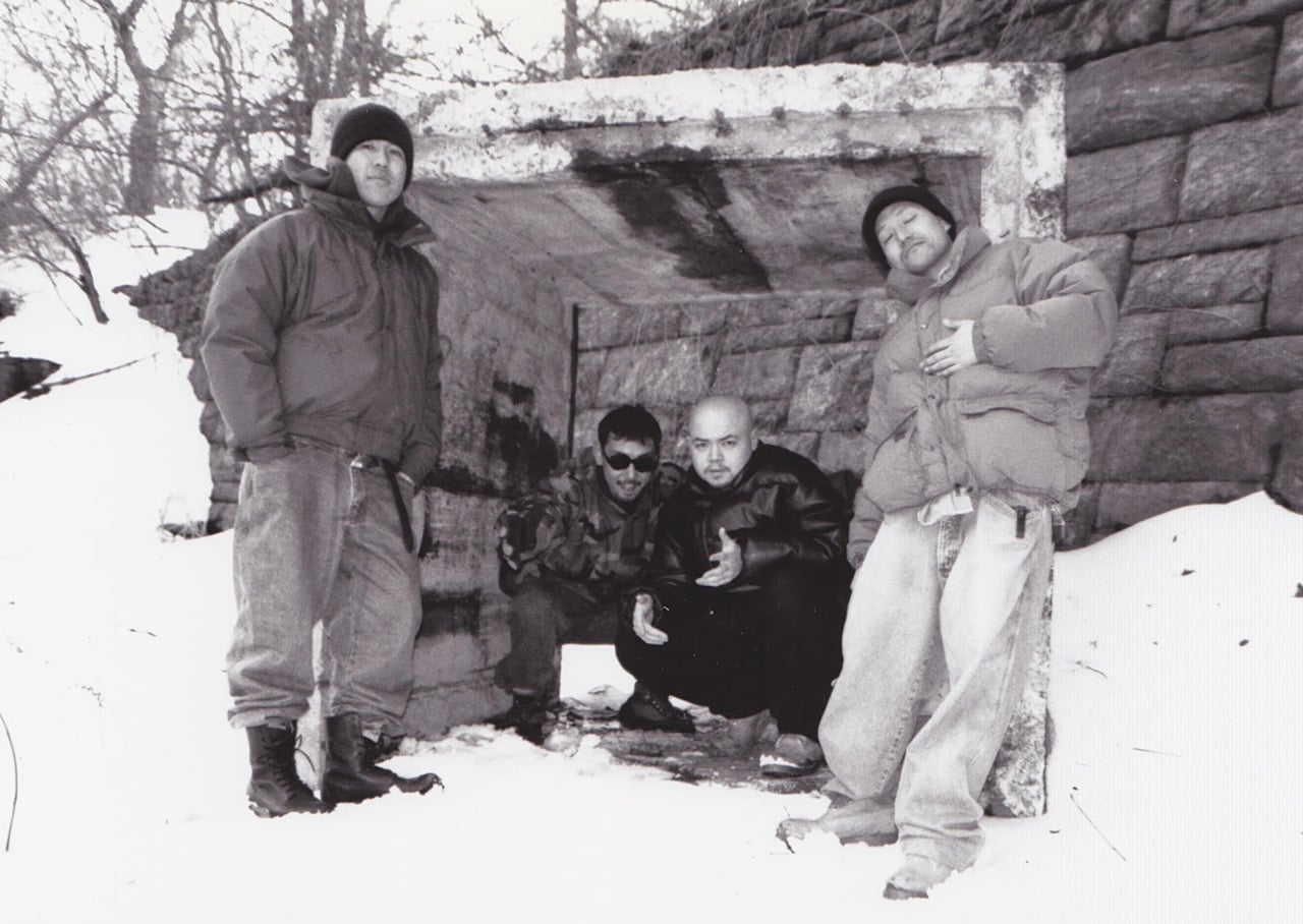 BUDDHA BRAND 。95年、NYにて。(c)BUDDHA BRAND