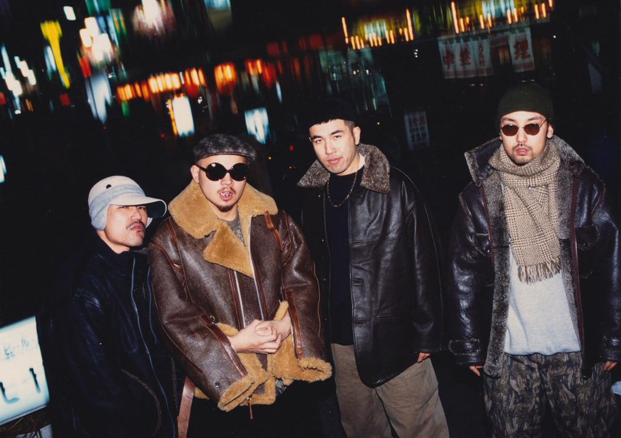 Cutting Edge所属当時のBUDDHA BRAND。(c) BUDDHA BRAND