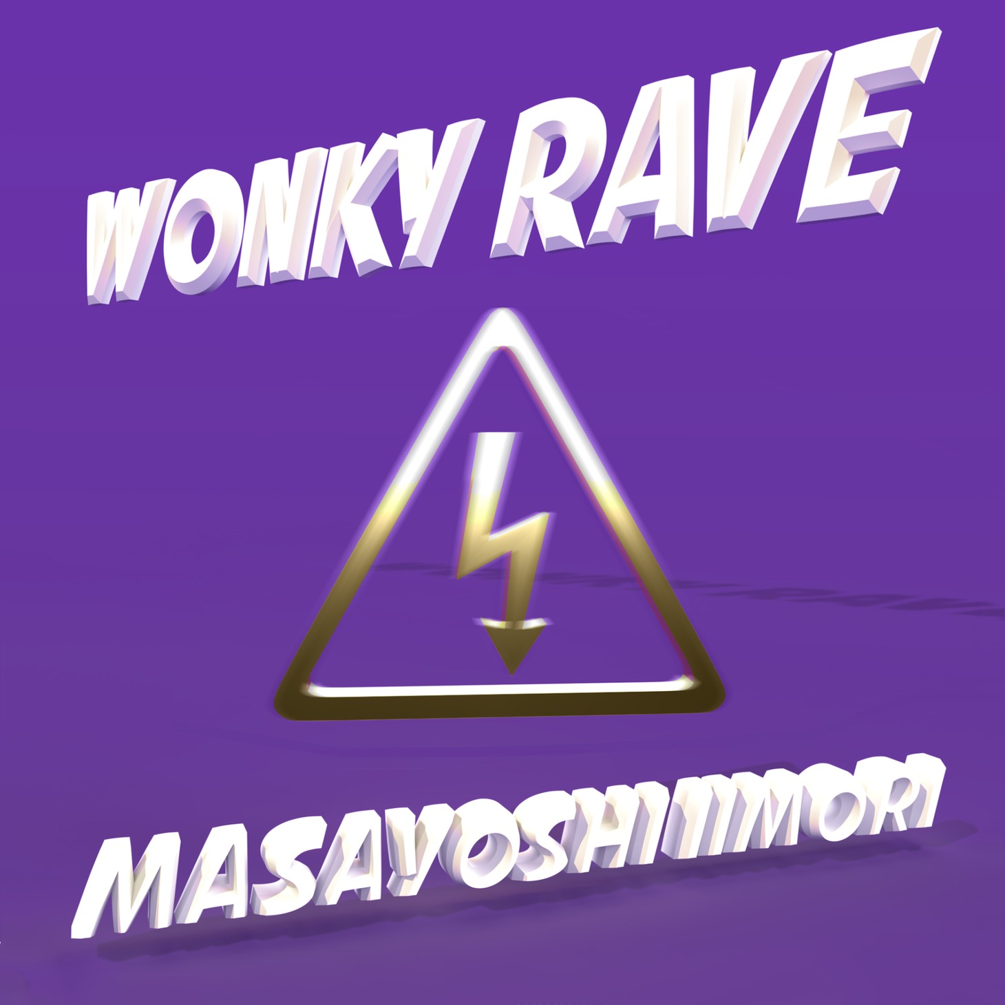 Masayoshi Iimori「Wonky Rave」配信ジャケット