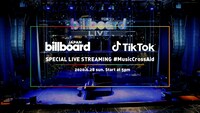 「Billboard JAPAN｜TikTok Special Live Streaming #MusicCrossAid」告知ビジュアル