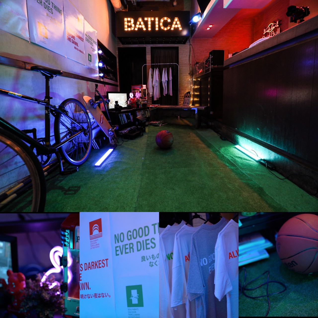 東京・BATICAのラウンジ。