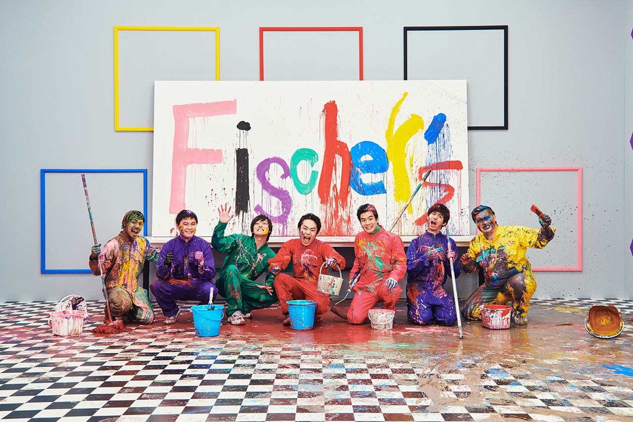 Fischer's。左から3人目がぺけたん。