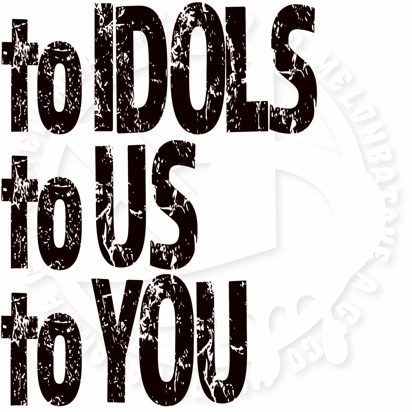 めろん畑a go go「to IDOLS to US to YOU」ジャケット