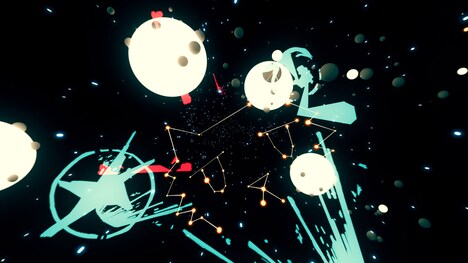 やくしまるえつこ「アンノウン・ワールドマップ」ミュージックビデオのワンシーン。