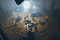 「蓮沼執太＆ユザーン Spiral Session」より。（撮影：後藤武浩）