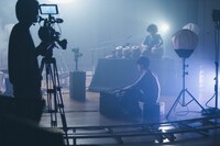 「蓮沼執太＆ユザーン Spiral Session」より。（撮影：後藤武浩）