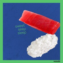 wasabi（谷口鮪×津野米咲）「sweet seep sleep」配信ジャケット