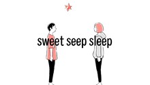 wasabi（谷口鮪×津野米咲）「sweet seep sleep」MVのワンシーン。