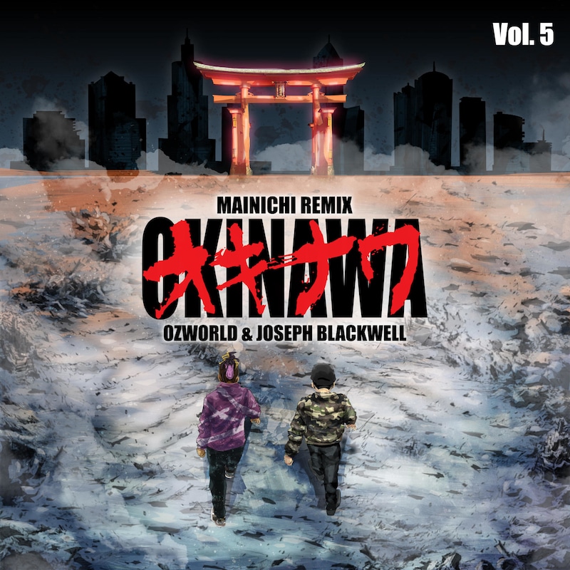 MIYACHI「MAINICHI（Okinawa Remix）［feat. OZworld a.k.a. R'kuma & Joseph Blackwell］」配信ジャケット